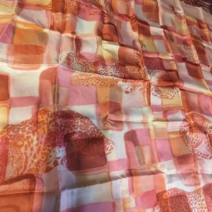 Salvatore Ferragamo 100% silk scarf